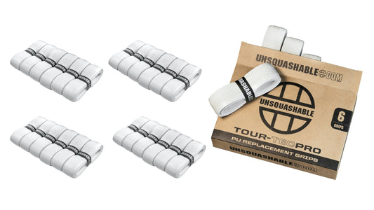 24 stk. Unsquashable Grip (Hvid)