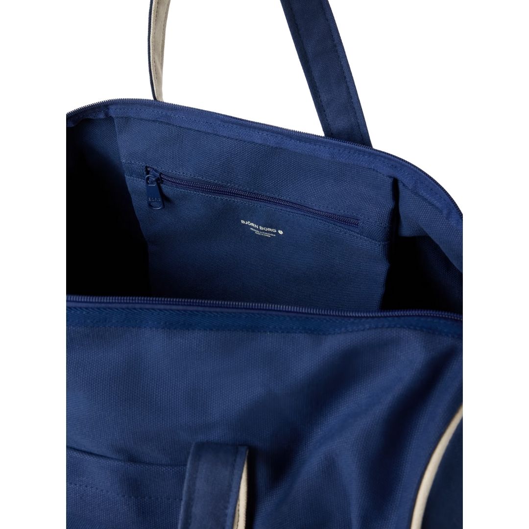 Björn Borg Ace Canvas Sports Bag (Blue Depths)