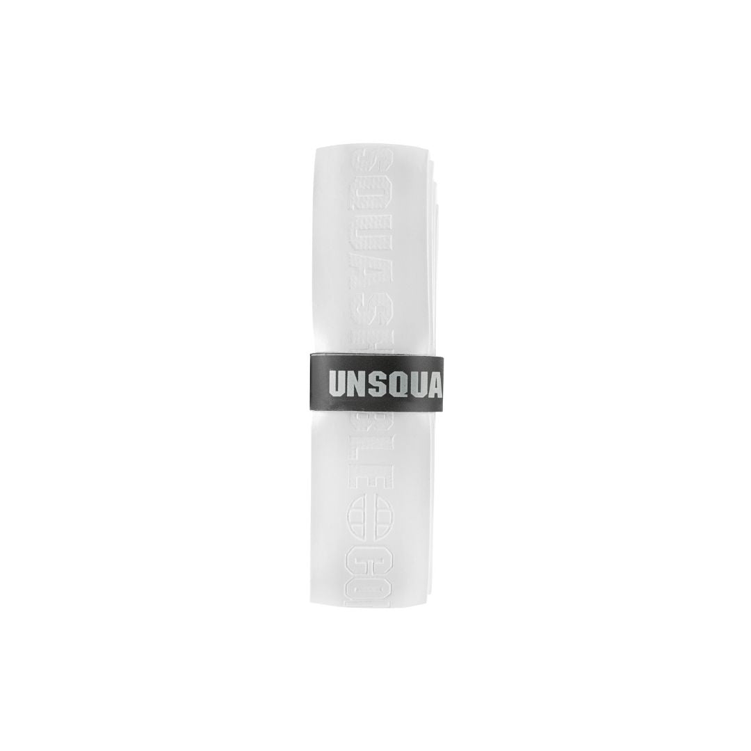 UNSQUASHABLE Tour-Tec Pro PU Squash Grip (White)