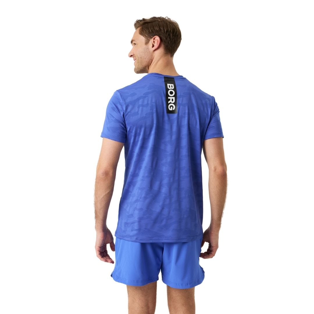 Björn Borg Performance T-shirt (Amparo Blue)